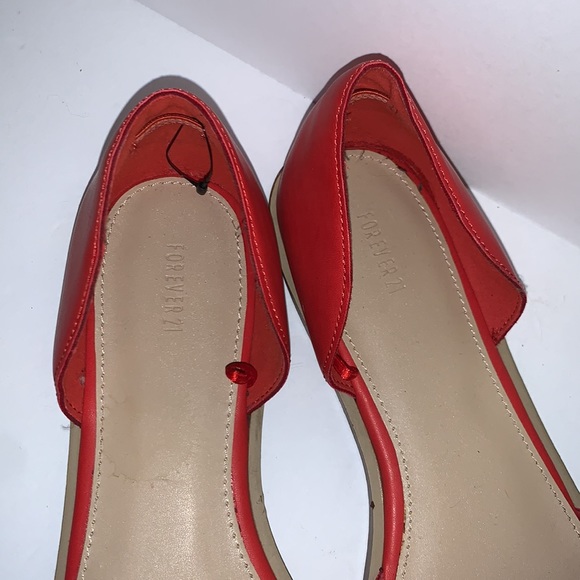 8.5 Coral Wide Strap Sandal Forever 21 - Picture 3 of 11